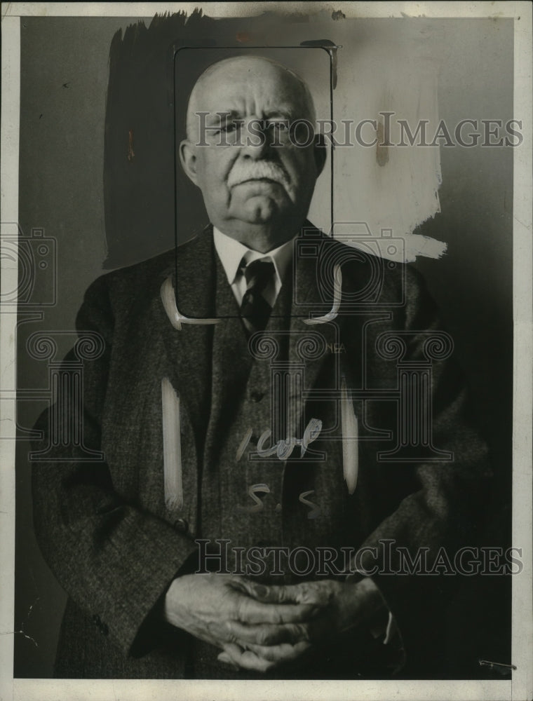 1928 Press Photo James A. Patten testifies before Senate Teapot Dome Committee - Historic Images