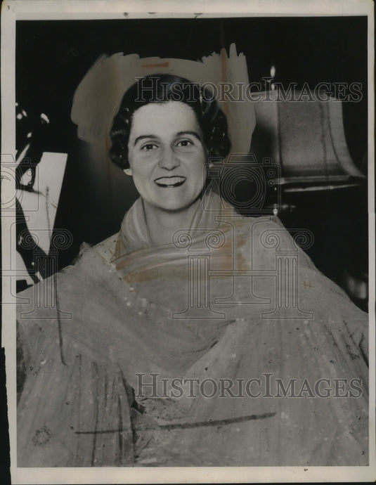 1936 Press Photo Sara Snell Daughter of Berthand Snell - Historic Images