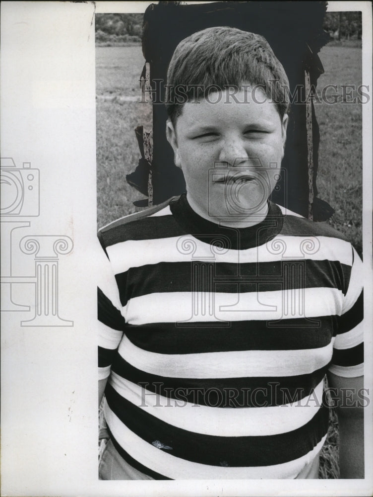 1979 Press Photo John Snyder age 9 of Sheffield Lake Ohio - Historic Images