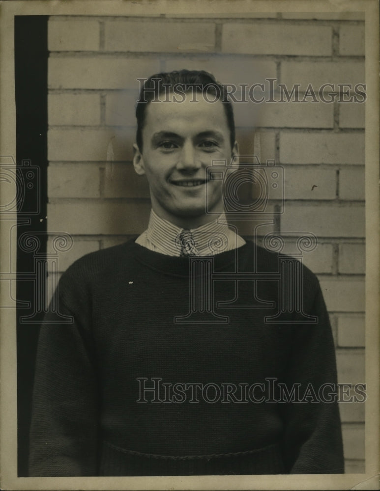 1938 Press Photo Phil McGrath of Cleveland, Ohio - Historic Images