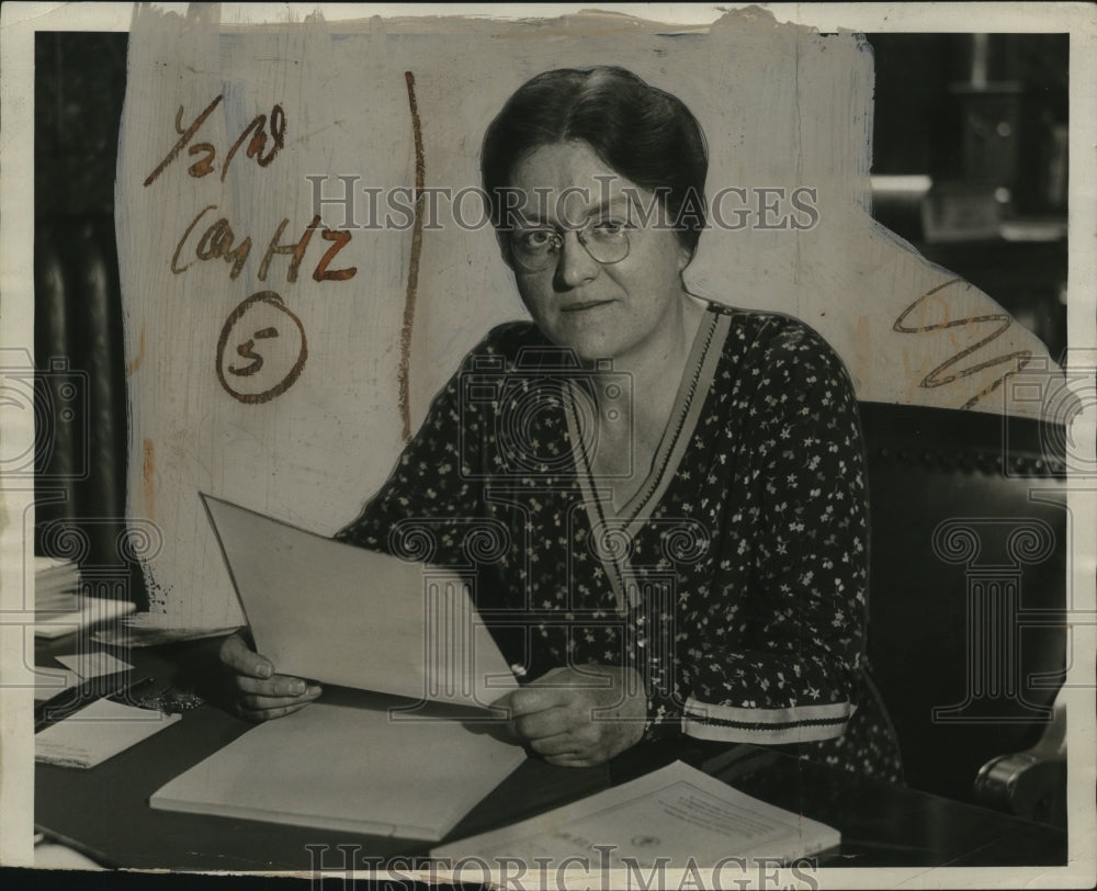 1931 Press Photo Sarah J. Macleod - Historic Images