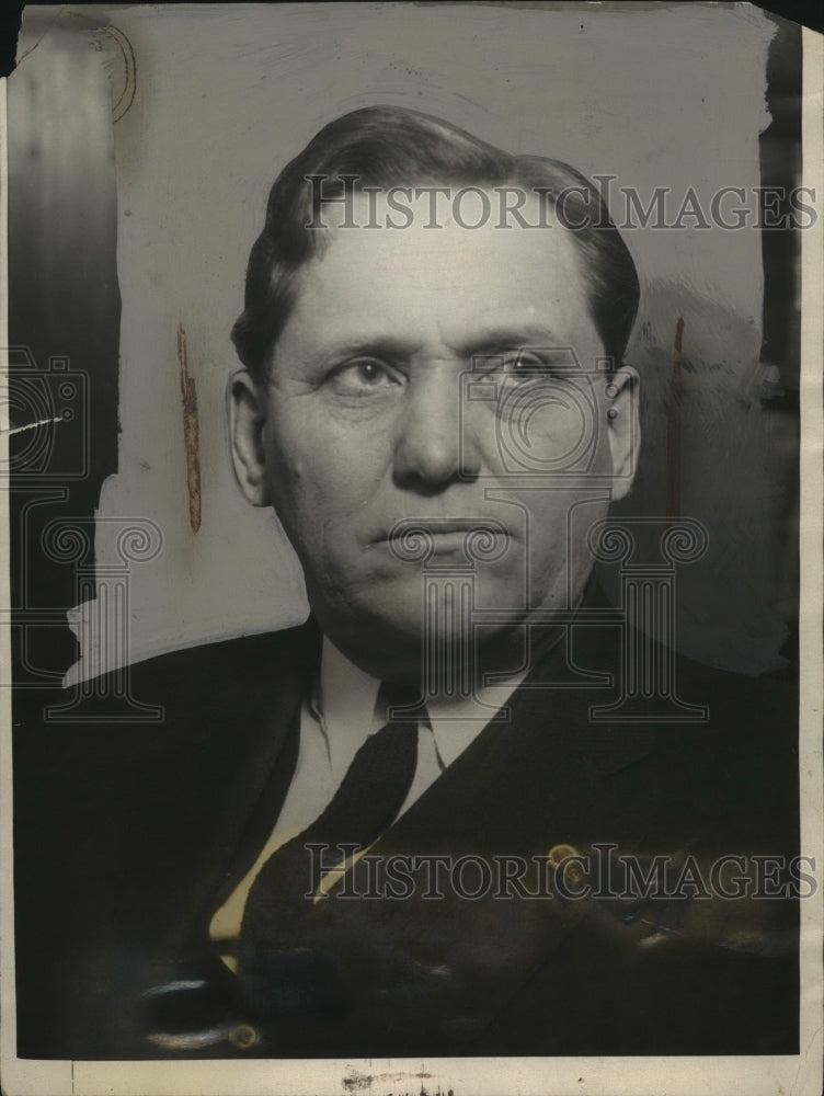 Press Photo Iowa Senator Smith W Brookhart investigates oil lease scandal-Historic Images