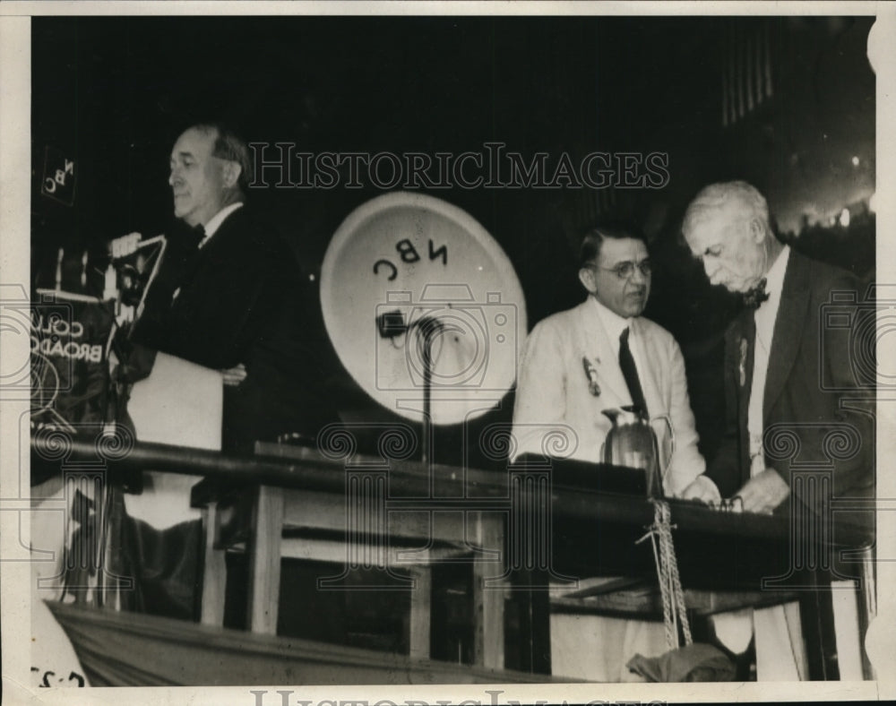 1932 Press Photo Democratic National Convention in Chicago Illinois - nep00670 - Historic Images