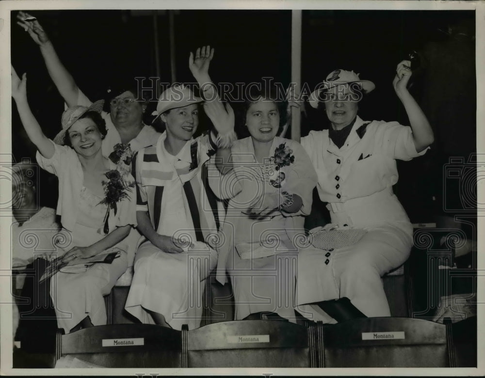 1936 Democratic National convention in PA Helen Truax  - Historic Images