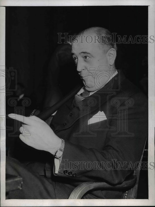 1944 Press Photo S Clay Williams chairs RJ Reynolds Company - nep02236-Historic Images