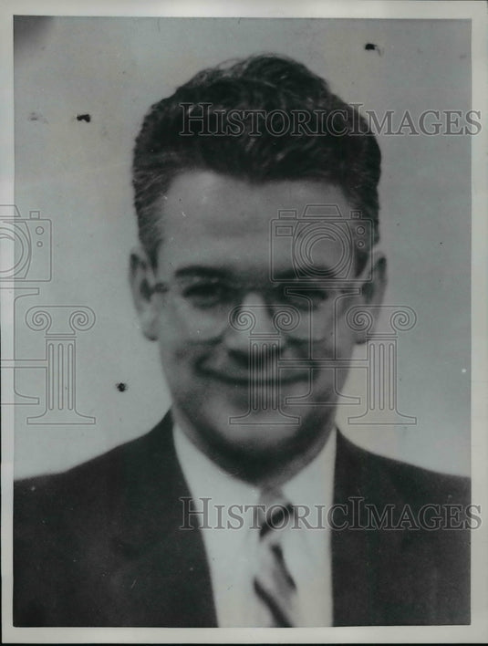 1961 Press Photo Ex US diplomat Irvin Scarbeck on trial in DC for espionage-Historic Images