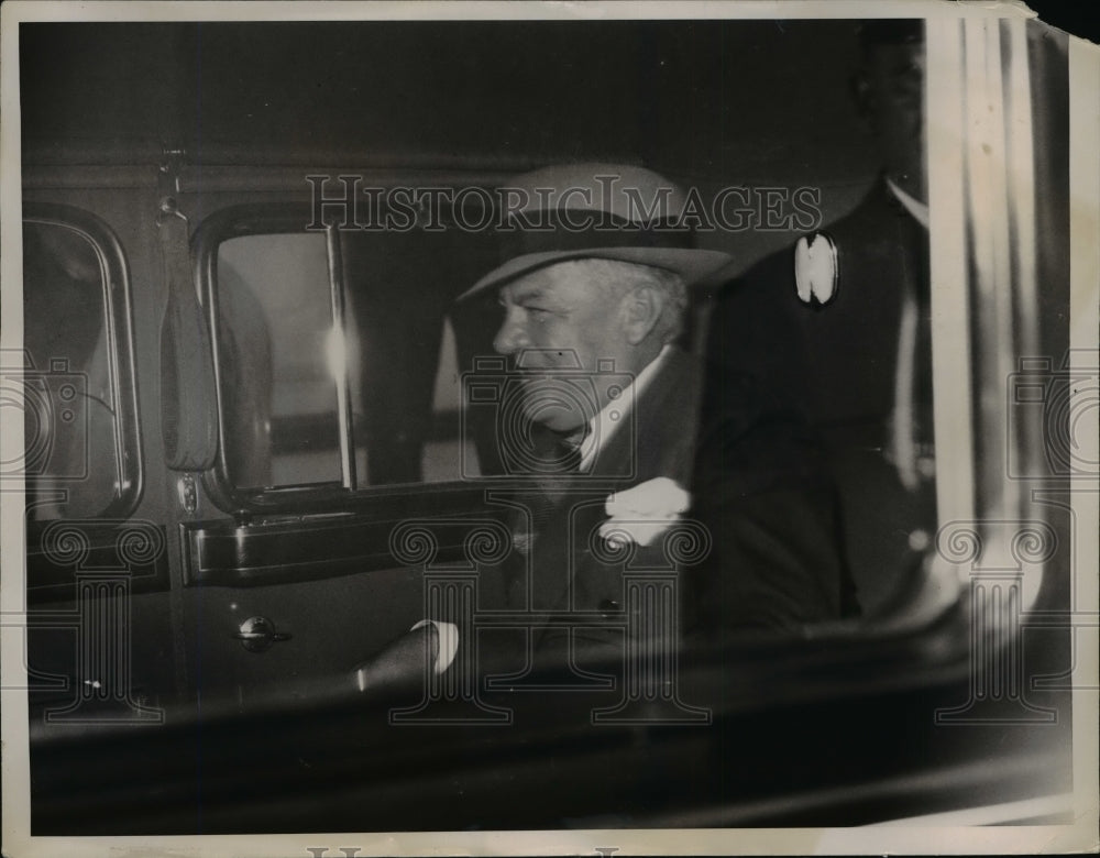 1934 General Hugh Johnson former head of NRA at White House - Historic Images