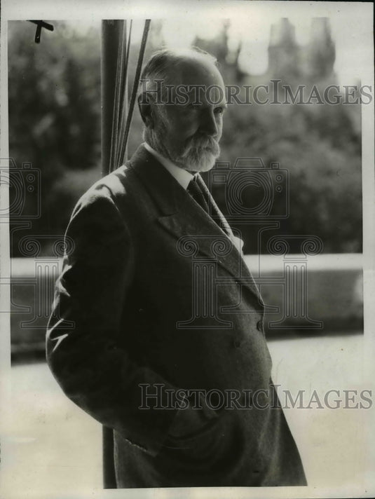 1932 Press Photo Rt Hon HM Pollock leader North Ireland at Ottawa Canada meeting- Historic Images