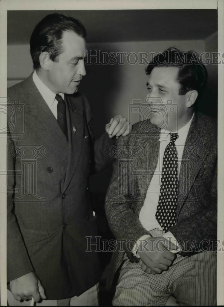 1940 Press Photo GOP President candidate Wendell Willkie & Russell Davenport-Historic Images