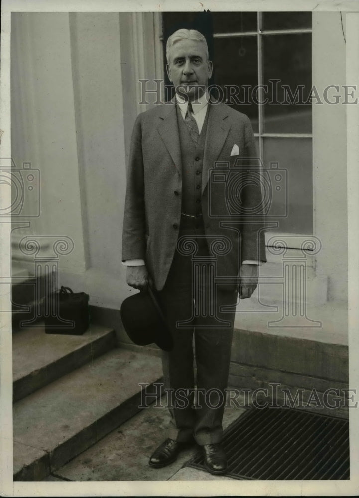 1931 Press Photo Cinncinati Mayor Russell Wilson at the White House - nep02853 - Historic Images