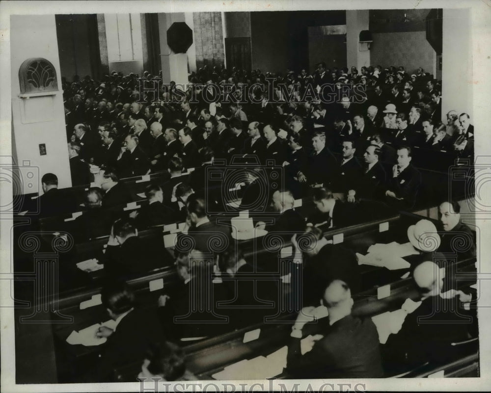 1933 Press Photo World Economic Conference held in London England - nep03124- Historic Images