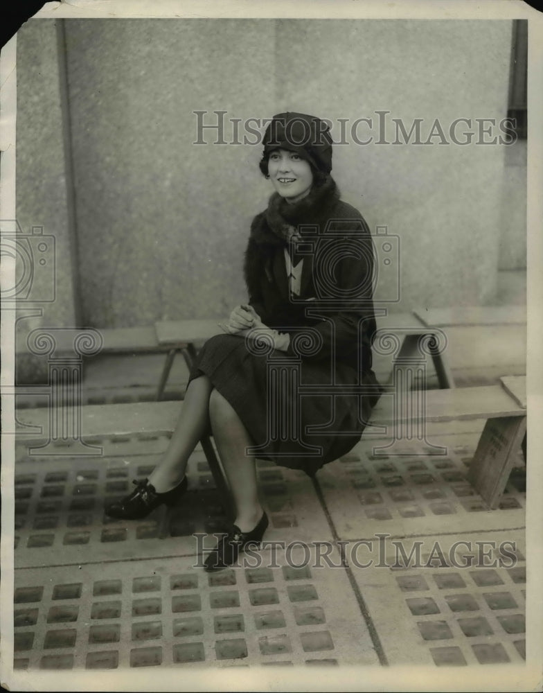 1928 Youngest political delegate Celia Day of Boise Idaho - Historic Images