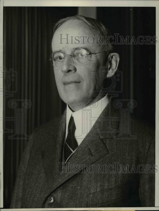1932 Press Photo Henry I Harrison president Boston Chamber of Commercce-Historic Images