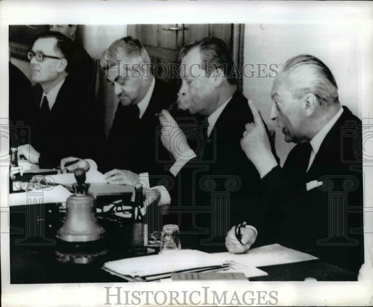 1969 Press Photo Bonn Cabinet In Extraordinary Session. - nep04331-Historic Images