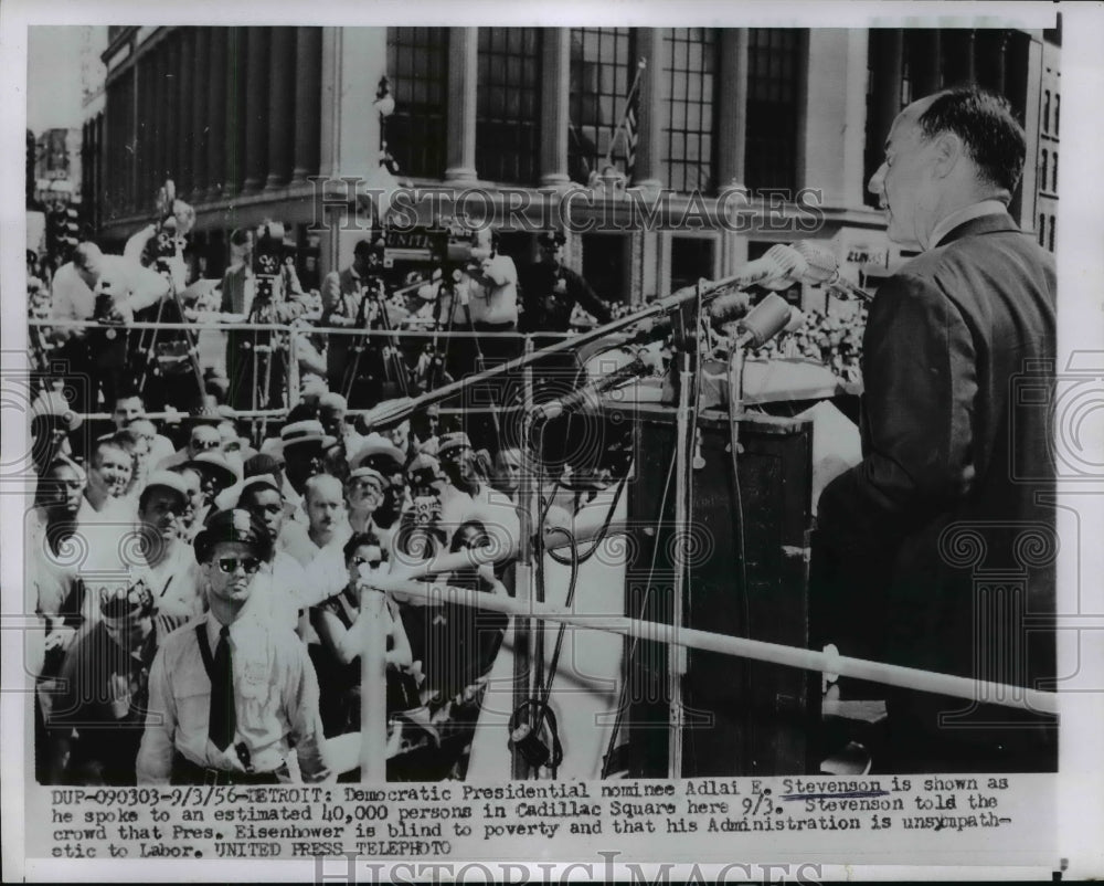 1965 Press Photo Democratic Presidential Nominee Adlai Stevenson - nep04512-Historic Images