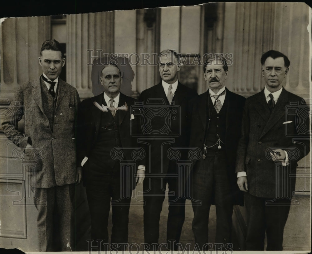 1924 Press Photo Sub-Committee Of The Foreign Relations Committee - Historic Images
