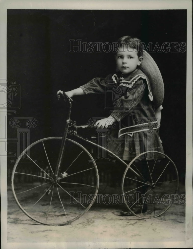 1941 Press Photo Thomas Dewey At Age Four - nep05098-Historic Images