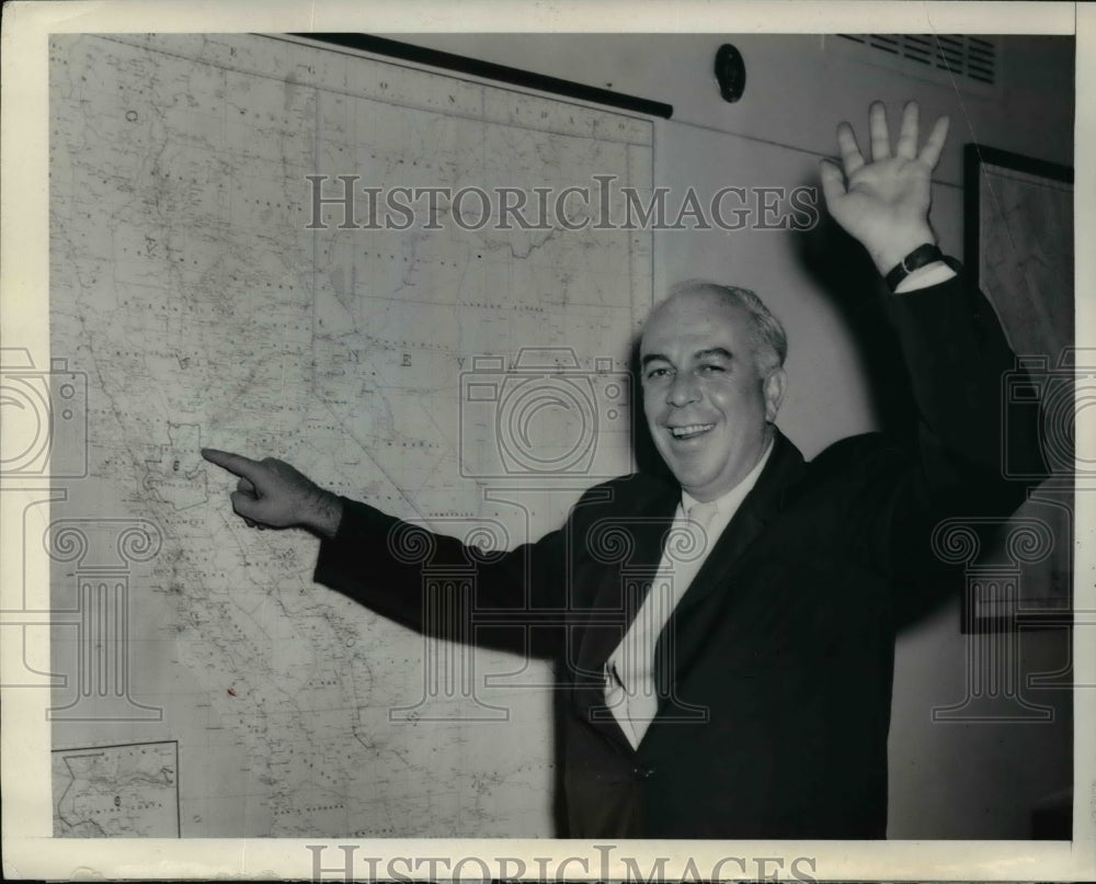 1954 Press Photo Rep. Robert Condon Won His Party's Nomination In The 6th Distri - Historic Images