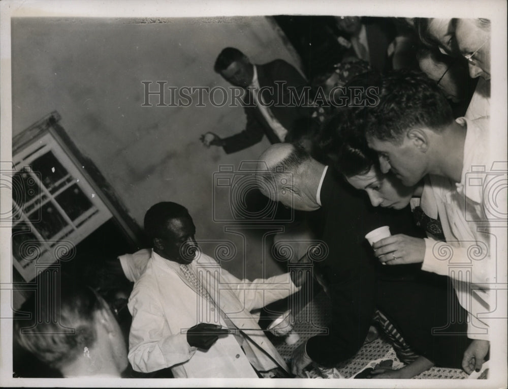 1938 Press Photo Gaithersburg MD political rally at E Casey dairy barn-Historic Images