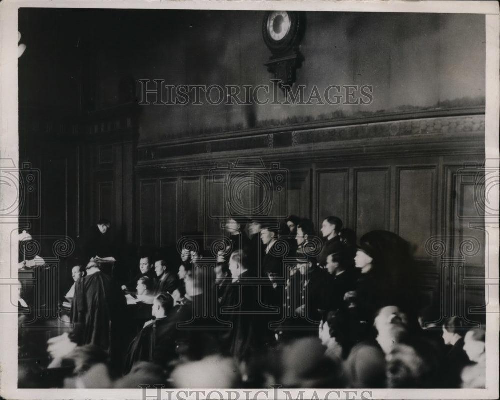 1938 Press Photo Renault Car Strikers Sentenced in 13th Correctional Court Paris-Historic Images