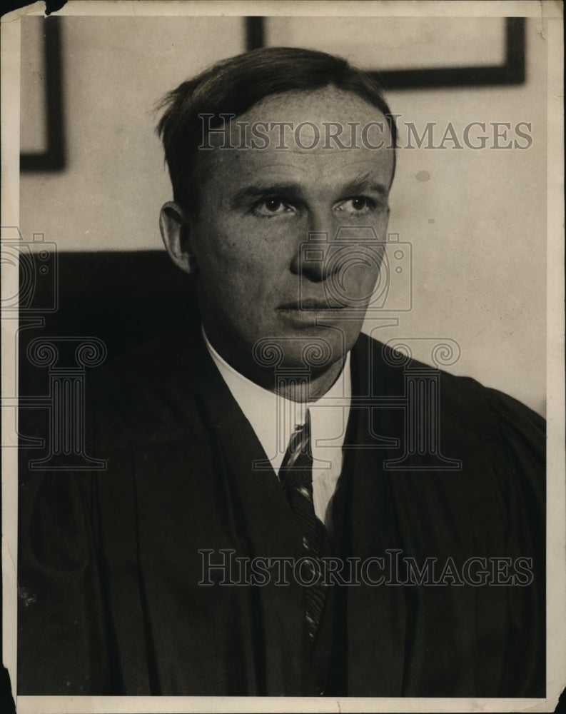 1931 Press Photo Federal Judge William Clark of New Jersey - nep06899-Historic Images