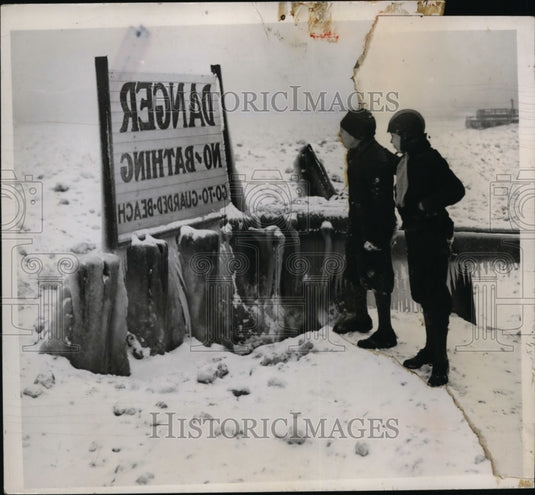 1935 Press Photo George Kiefar & Jack Goodworth - nep07127-Historic Images