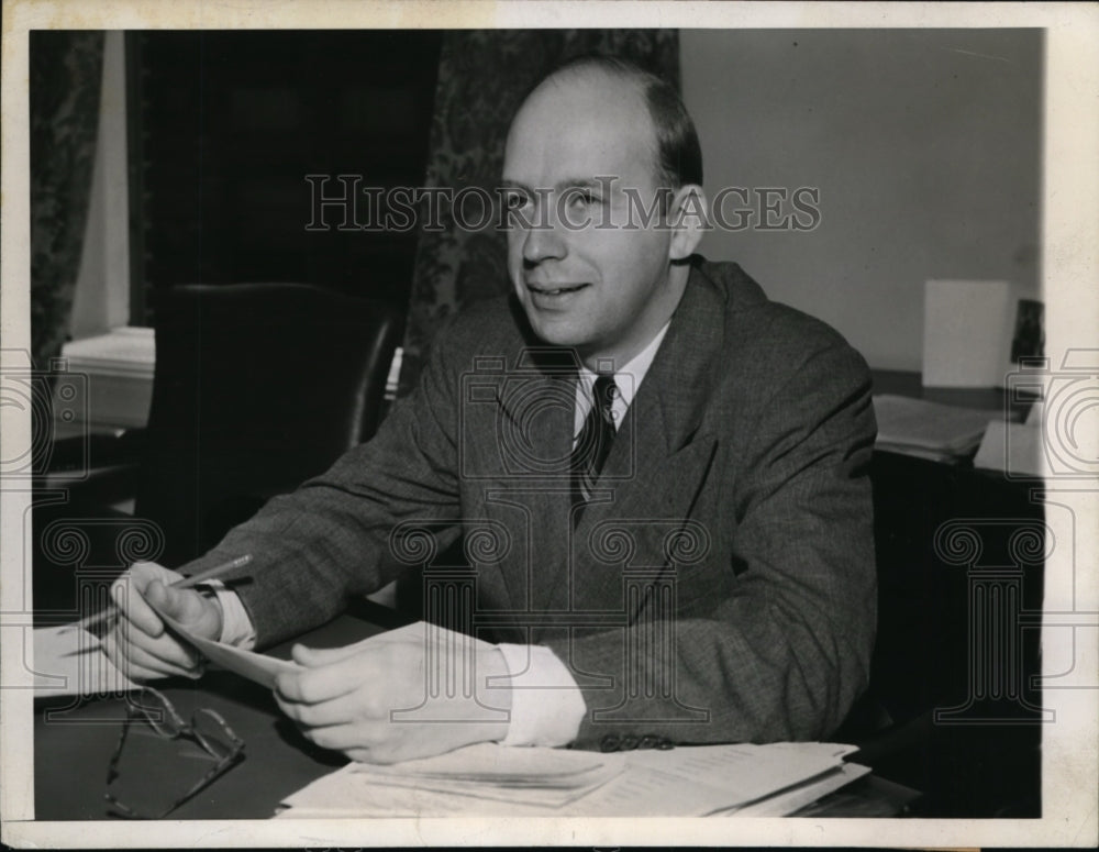 1944 Press Photo Herbert Brownell Jr to Manage Thomas Dewey Campaign - Historic Images