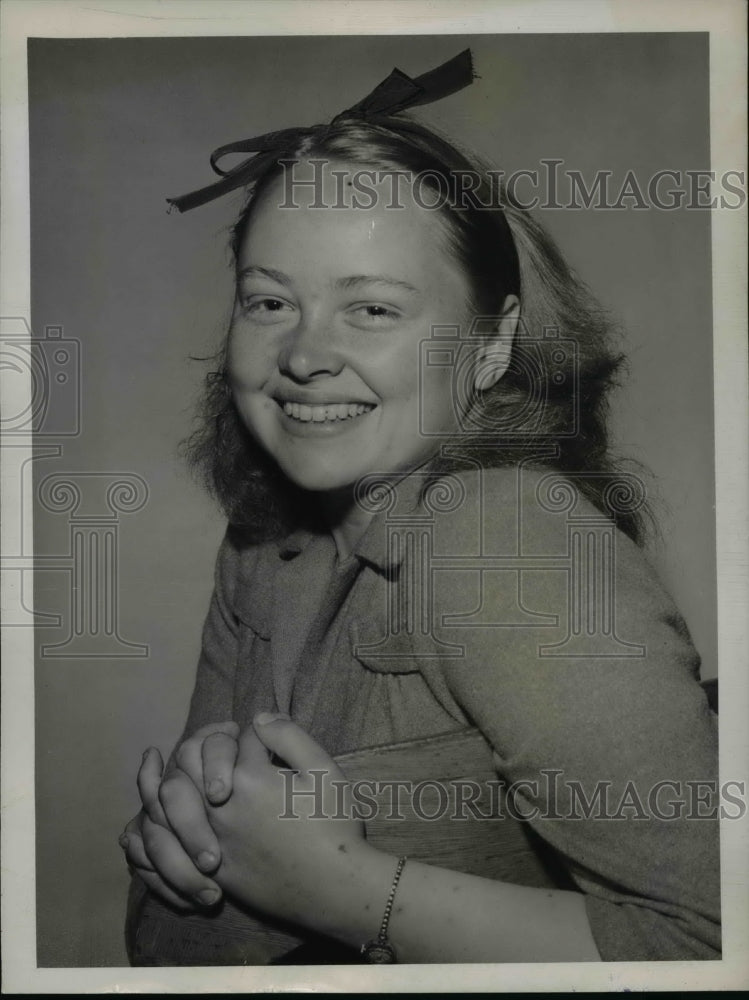 1945 Press Photo Mary Jane Young, Seattle, Washington Burglary Suspect-Historic Images