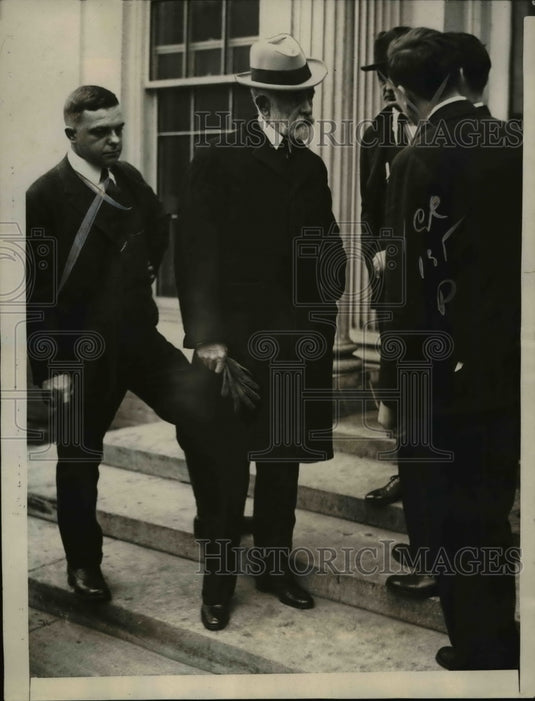 1923 Press Photo Henry Cabot Lodge, For President Coolidge Republican Nomination - Historic Images