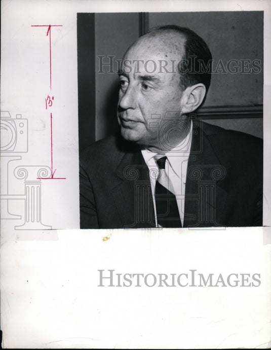 1955 Press Photo Adlai Stevenson - Historic Images