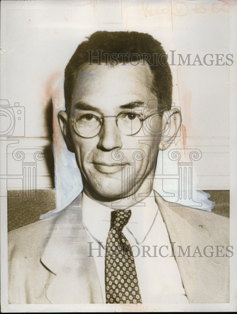 1961 Press Photo Edwin Reischauer, likely new Ambassador Japan, Harvard, Kennedy-Historic Images