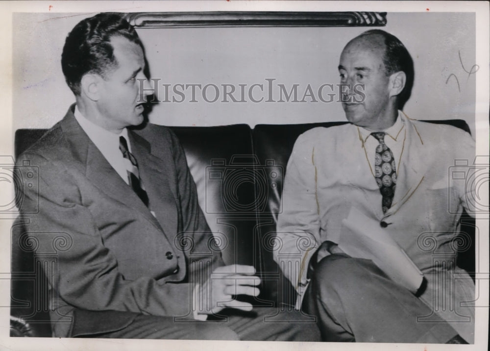 1952 Press Photo Governor Adlai Stevenson of Illinois - Historic Images