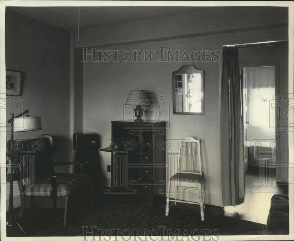 1937 Montgomery AL Living unit at William B Patterson Courts Project - Historic Images