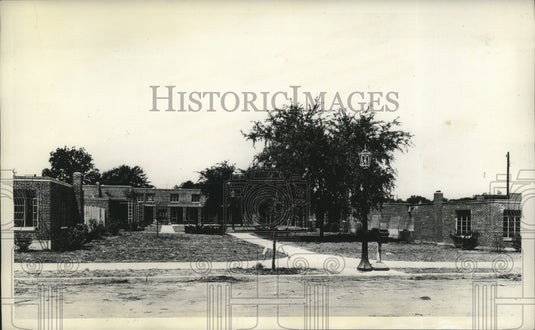 1936 Montgomery One & two story homes at William B Patterson Courts - Historic Images