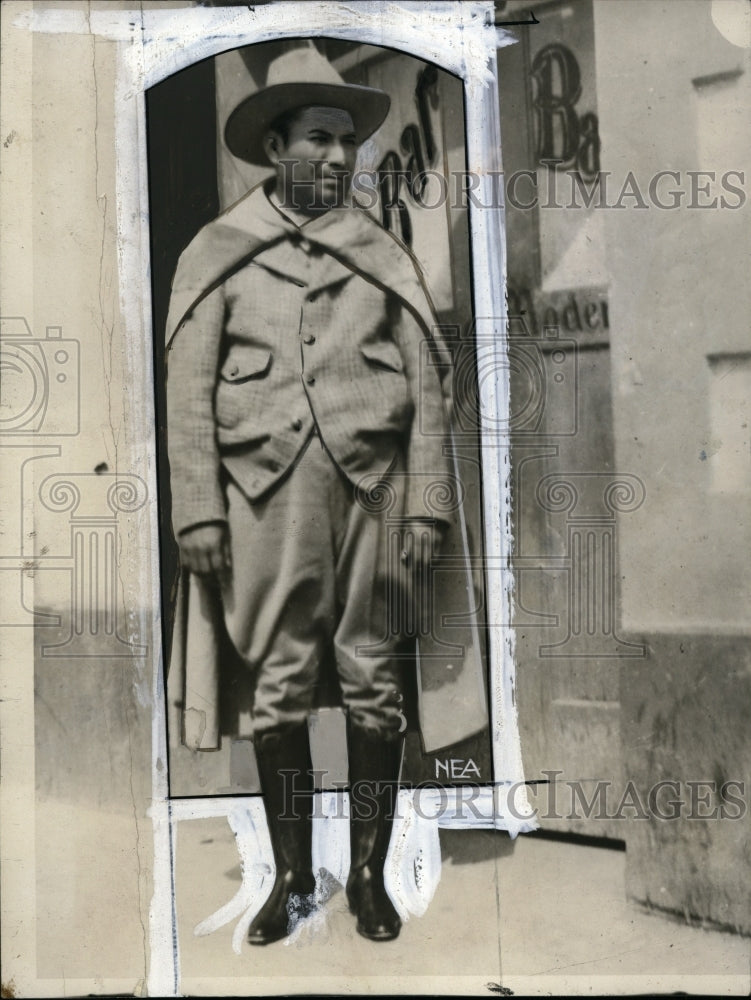 1929 Press Photo Mexico Mexican rebel leader Gen Ramon Yocupicio - nera03931-Historic Images