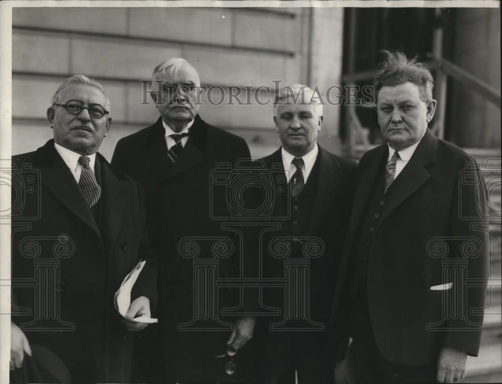 1930 Four outstanding "wets" to appear before Congress in hearings - Historic Images