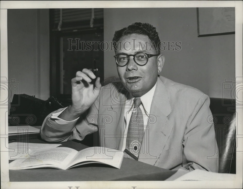 1952 Washington DC James Henderson General Counsel  - Historic Images