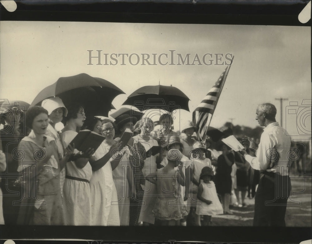 1925 Henrietta Coal miners families  - Historic Images