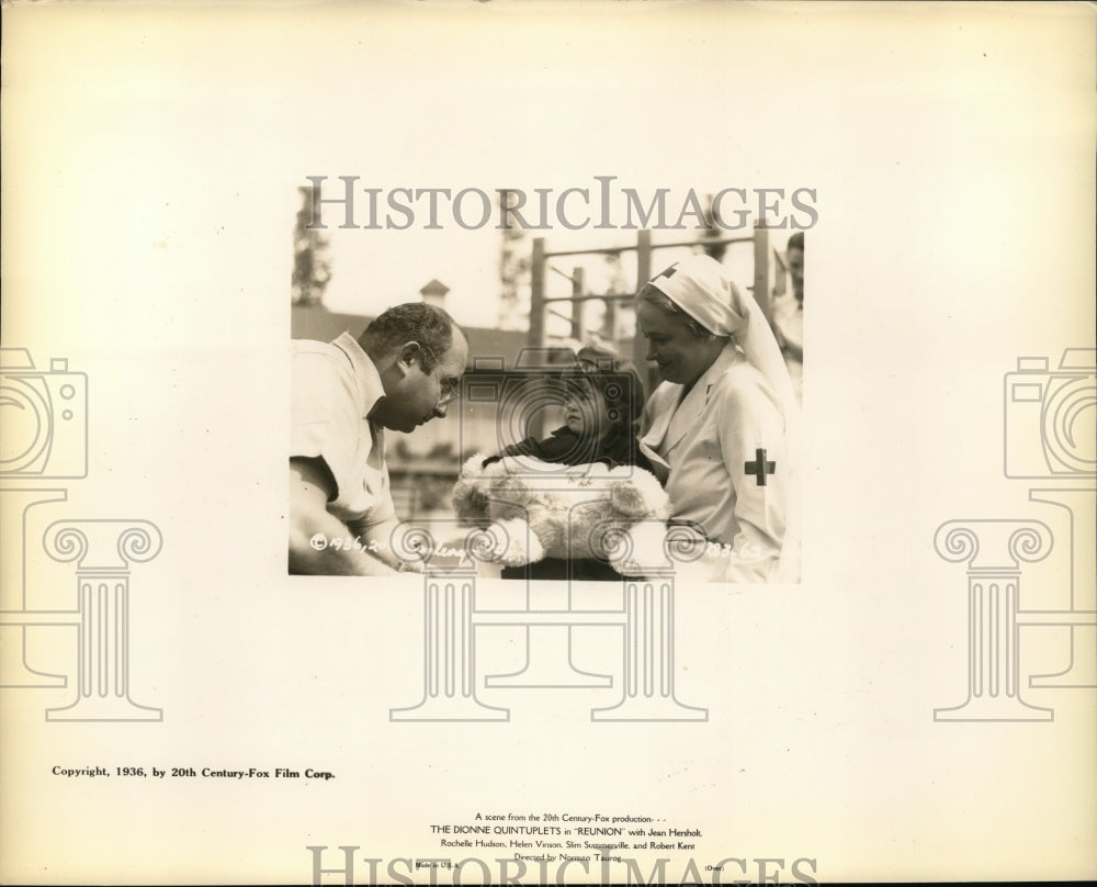 1936 Press Photo Scene from film Reunion - nera10319-Historic Images