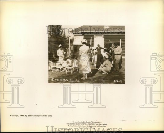 1936 Press Photo Scene from film Reunion - nera10322 - Historic Images