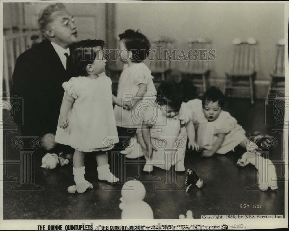 1936 Press Photo Scene from film The Country Doctor - nera11530 - Historic Images