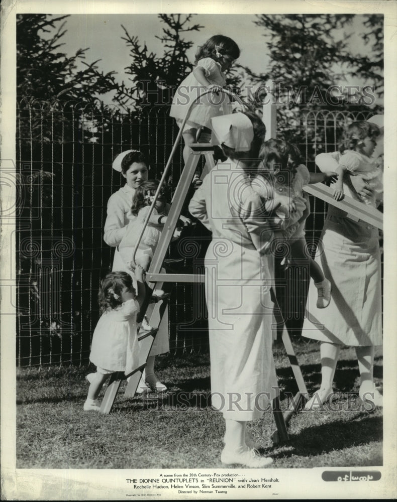 1936 Press Photo Scene from film Reunion - nera11838 - Historic Images