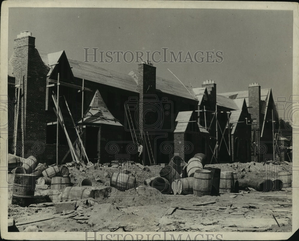 Press Photo New York Homes under construction on Long Island - nera12251 - Historic Images