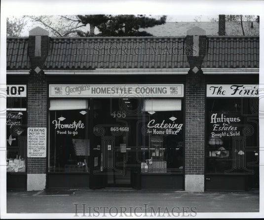 Press Photo Georgias Homestyle Cooking Restaurant - nera12343 - Historic Images