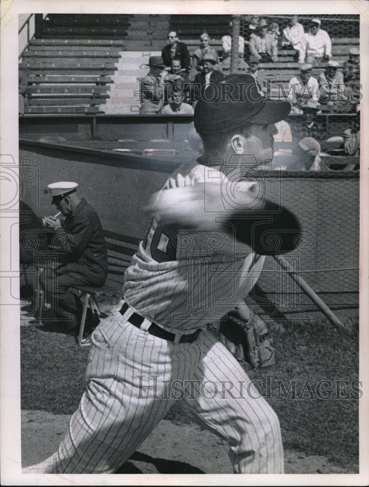 1961 Press Photo Barry Latman of Cleveland Indians, Pitcher - nes00225 - Historic Images