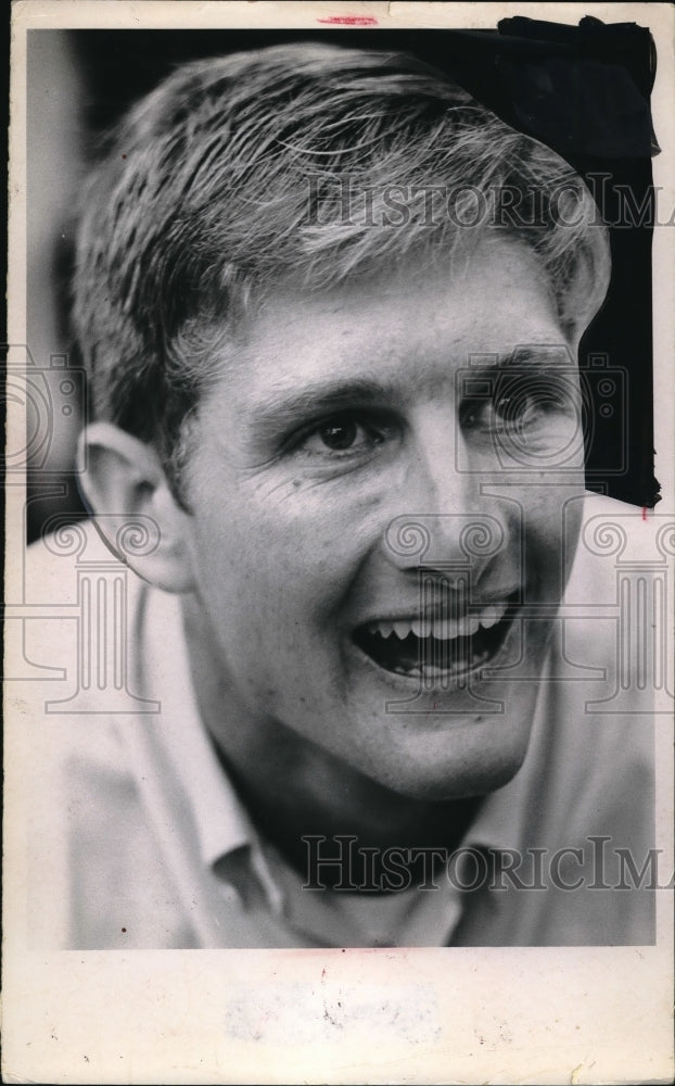 1970 Press Photo Cleveland Indian pitcher Steve Dunning - nes00256 - Historic Images