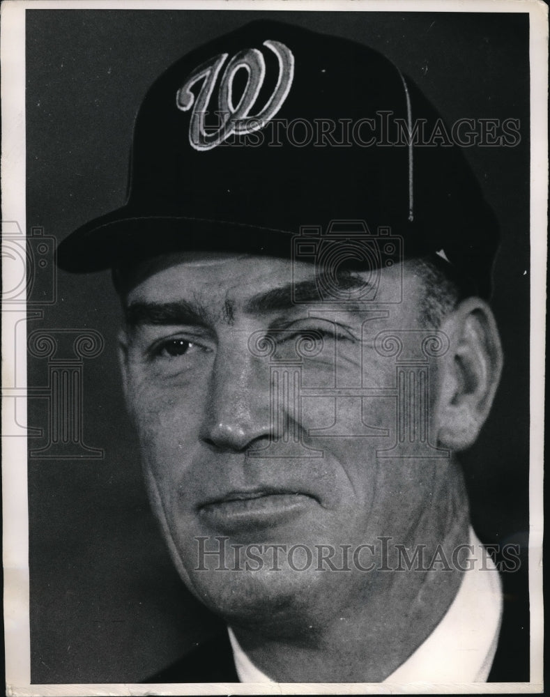 1967 Press Photo Jim Lemon, Minnesota Coach &amp; former American League Home Run - Historic Images