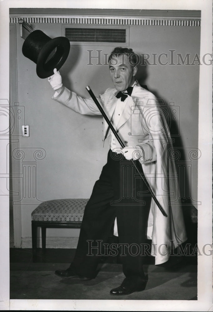 1940 Press Photo Fors Frick, Pres. of Natl. League in Baseball Writer&#39;s Dinner, - Historic Images