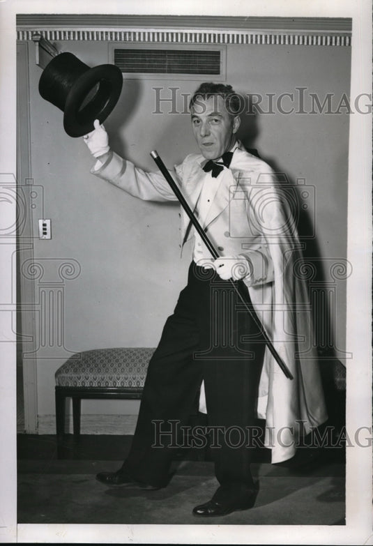 1940 Press Photo Fors Frick, Pres. of Natl. League in Baseball Writer's Dinner, - Historic Images