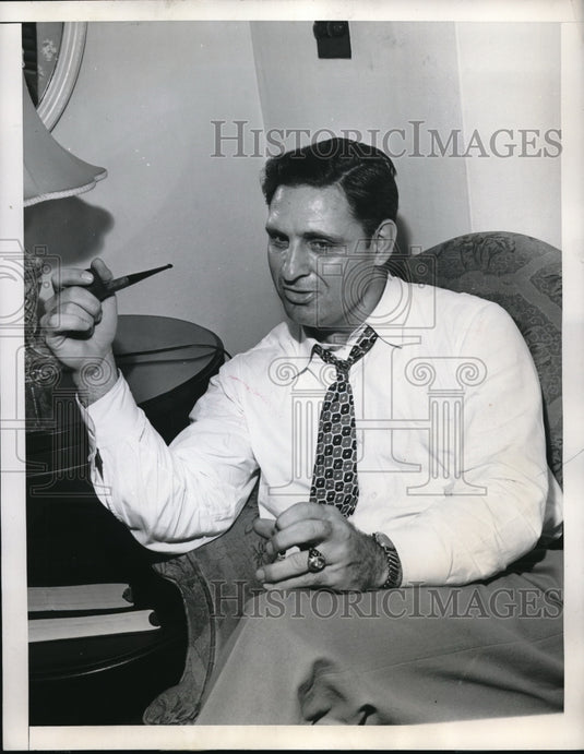 1946 Press Photo Ben Chapman, manager of the Phillies - nes00975 - Historic Images